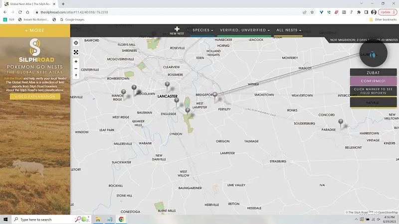 pokemon go maps pro